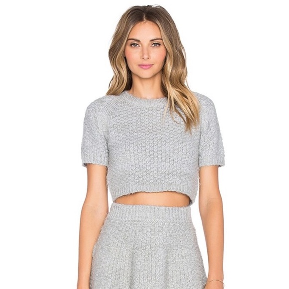 Lovers and Friends Cropped Knit Top - Picture 1 of 7